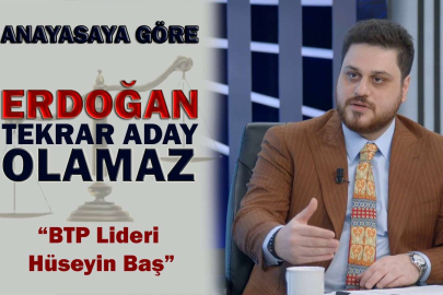 -Erdoğan aday olamaz