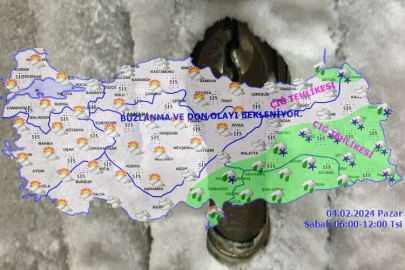 Meteoroloji'den buzlanma ve don uyarısı