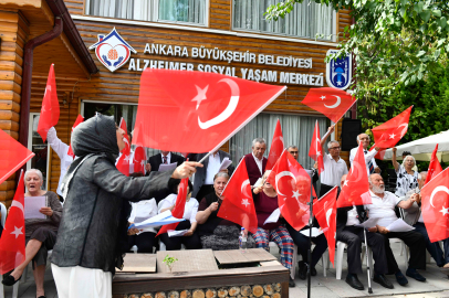 ANKARA BÜYÜKŞEHİR BELEDİYESİNDEN DÜNYA ALZHEİMER GÜNÜ FARKINDALIK ETKİNLİĞİ   